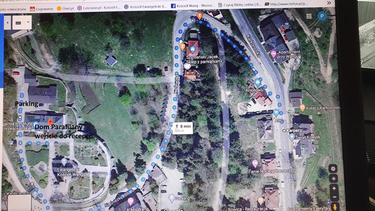 Pokoje Goscinne Przy Kosciele Wang. Karpacz Exterior foto